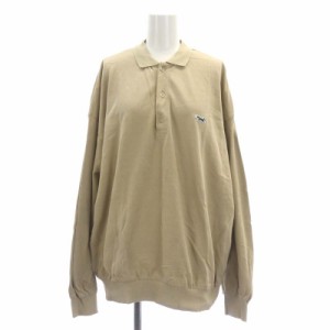 【中古】フリークスストア FREAKS STORE TOWN CRAFT  theFOX ロングスリーブポロシャツ 長袖 コットン F