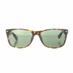 【中古】レイバン RAY BAN NEW WAYFARER ウェイファーラー サングラス べっ甲柄 58□18 140 黒 ブラック 茶 緑