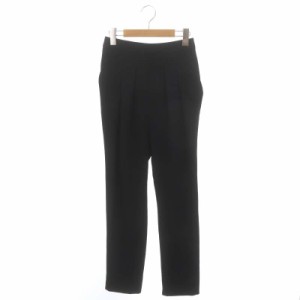 【中古】コルピエロ col pierrot 22AW L'Appartement別注 Dress Pants パンツ テーパード サイドジップ 36 S 黒