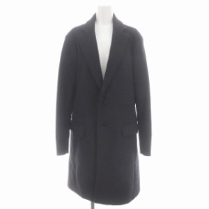 【中古】シップス Super140s Melton Chester coat コート アウター チェスター ロング 総裏地 ウール