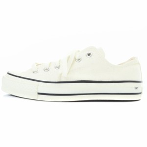 【中古】コンバース CONVERSE CANVAS ALL STAR J OX スニーカー 5 24cm 白 ホワイト /SR7 レディース