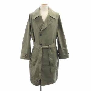 【中古】マーカウェア 24SS SUPER LIGHT TRENCH COAT トレンチ コート スプリングコート ロング リボンベルト付き 2