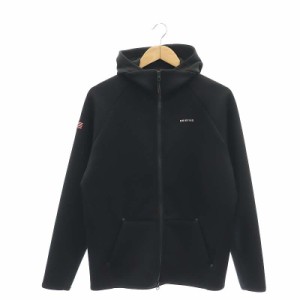 【中古】ブリーフィング BRIEFING ゴルフ WARM PARKA BLOUSON パーカー ジップアップ M 黒 ブラック