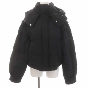 【中古】ダズリン dazzlin 23AW パフボリュームダウンライクジャケット F 黒 ブラック /SY ■OS レディース