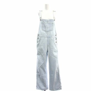 【中古】リーバイス Levi's 22SS silverTab デニムオーバーオール S 水色 /SY ■OS レディース