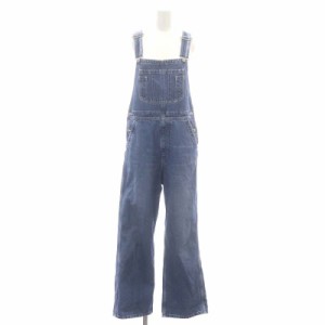 【中古】シンゾーン Shinzone 22SS DENIM OVERALL オーバーオール サロペット デニム 34 青 ブルー レディース