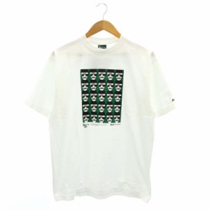 【中古】バックチャンネル BACK CHANNEL 2320150 ×Breaking Bad T Tシャツ カットソー 半袖 プリント M 白 緑 黒