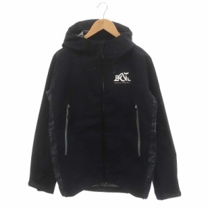 【中古】バックチャンネル BACK CHANNEL 23AW MOUNTAIN PARKA マウンテンパーカー ジャケット M 黒 ブラック メンズ