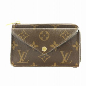 【中古】ルイヴィトン LOUIS VUITTON ポルトカルト レクトヴェルソ モノグラム 小銭入れ コインケース 茶