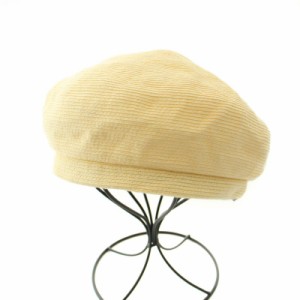 【中古】カシラ CA4LA RM PAPER BRAID BERET ペーパーブレイドベレー帽 帽子 ベージュ ZKN01993 /BB メンズ