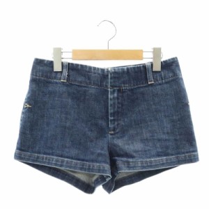 【中古】アーペーセー A.P.C. デニム ショートパンツ ストレッチ S インディゴ /CX ■OS レディース