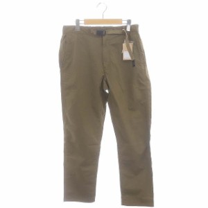 【中古】未使用品 グラミチ アーバンリサーチ別注 WEATHER PANTS クライミングパンツ テーパード L 茶色 メンズ