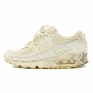 【中古】ナイキ NIKE WMNS Air Max 90 Triple White ウィメンズ エアマックス90 トリプルホワイト スニーカー US5.5