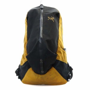 【中古】アークテリクス ARC'TERYX ARRO22 バックパック バッグ リュックサック ナイロン 黒 茶色 24016-124734