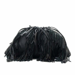 【中古】アパルトモン ドゥーズィエムクラス L'Appartement DEUXIEME CLASSE グッドグリーフ Lamb Leather Fringe 黒