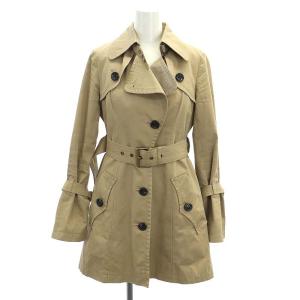 BURBERRY BLUE LABEL バーバリーウールコート　ベージュM 38 BURBERRY BLUE LABEL バーバリーブルーレーベル ライナー付き