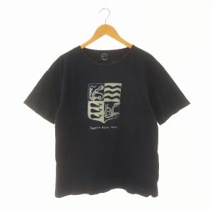 未使用 45R フォーティーファイブアール Tシャツ 七分袖 ボーダー S なが