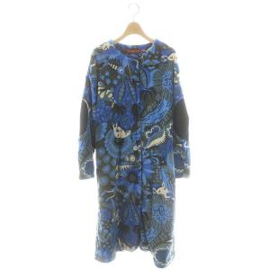 アルベロベロ☆OLLEBOREBLA　かぎ編みが可愛いニットチュニック　春　重ね着 アルベロベロ可愛いニットチュニック