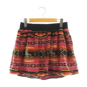 ヒステリックグラマー ミニスカート ローライズミニ ワッペン柄 総柄 MOTOR CITY FEVER柄 ローライズミニスカート|HYSTERIC GLAMOUR