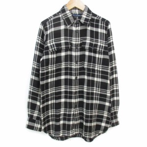 RRL ダブルアールエル カジュアルシャツ XS 青x黄x白(チェック) 【古着】-