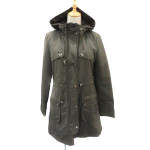 アダムエロペ モッズコート 裏ボア フード付き レディース 36 Sサイズ  