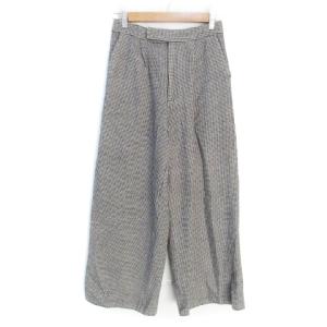 【超美品】 マッキントッシュ 千鳥柄 スラックス チェック タック メンズ 超美品】 マッキントッシュ 千鳥柄 スラックス チェック タック