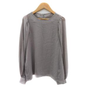 シースルー ブラウス グレーの通販｜au PAY マーケット 