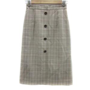ダックス スカート ロング ミモレ丈 ラップ巻き プリーツ チェック  