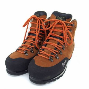 【中古】ダナー DANNER トレッキングブーツ D-1274 PEAK POINT HIKER Plus 8.5 ブラウン ブラック 茶 黒 /TT メンズ