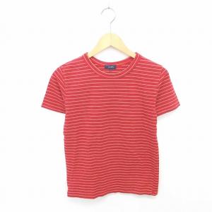 赤黒 ボーダー Tシャツの通販 Au Pay マーケット