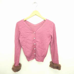 ショッキングピンク カーディガンの通販 Au Pay マーケット