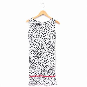 ドット ロング ワンピース ホワイトの通販｜au PAY マーケット