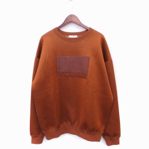 WIND AND SEA ウィンダンシー スウェット サイズ:L 22AW ブランドロゴ クルーネック スウェットシャツ SEA Crew Neck チャコールトープ トップス トレーナー 長袖【メンズ】