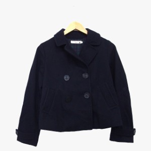 新品未使用 KENZO シャギーピーコート ハーフコート ダブル 黒