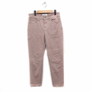 【中古】ヘルシーデニム Healthy Denim デニム ジーンズ テーパードパンツ 切りっぱなし 無地 23 モカベージュ /FT31