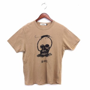 【中古】アンダーカバー UNDERCOVER FOR REBELS カットソー Tシャツ クルーネック コットン 綿 リブ プリント 英字 