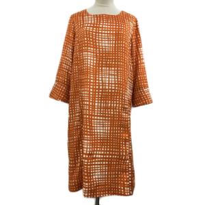 オレンジ チェック ワンピースの通販 Au Pay マーケット