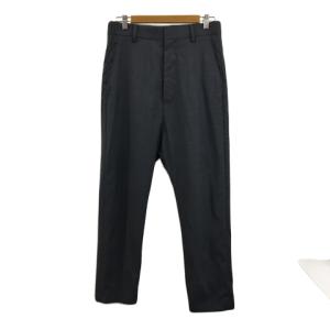 美品✨芽風 センソユニコ サルエルパンツ バルーン クロップド 春夏 黒グレー 美品✨芽風 センソユニコ サルエルパンツ バルーン クロップド