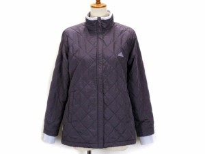 【中古】アディダス adidas CLIMA365 CLIMAPROOF ジャケット キルティング 中綿 M 国内正規 紫 パープル レディース