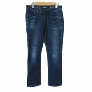 【中古】リーバイス Levi's Demi Curve パンツ ジーンズ デニム スキニー ブーツカット フレア 27 青 レディース