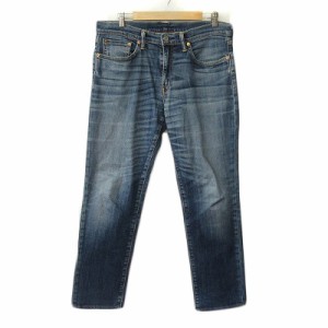 【中古】リーバイス Levi's 511 パンツ ジーンズ デニム スリム 33 青 ブルー メンズ