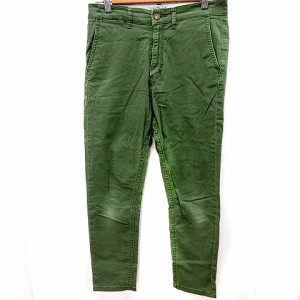 【中古】アーバンリサーチ URBAN RESEARCH チノパンツ S カーキ /RT レディース