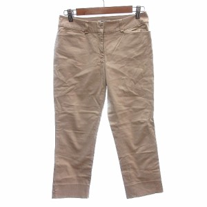 【中古】ナチュラルビューティーベーシック NATURAL BEAUTY BASIC クロップドパンツ L ベージュ /AU ■MO レディース