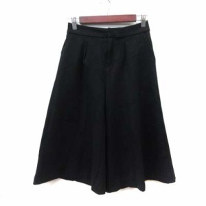 【中古】アングリッド UNGRID ガウチョパンツ F 黒 ブラック /YI レディース