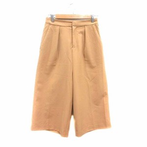 【中古】ロペピクニック ROPE Picnic ガウチョパンツ スラックス 38 ベージュ /YK ■MO レディース