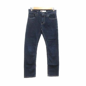 【中古】リーバイス Levi's スキニーパンツ デニム W26 L26 紺 ネイビー /YK レディース