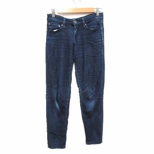 【中古】リーバイス Levi's デニムパンツ ジーンズ スキニー 24 青 インディゴ /CT レディース