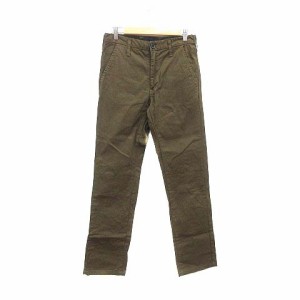 【中古】ジョンブル JOHNBULL テーパードパンツ S 茶 ブラウン /YK レディース