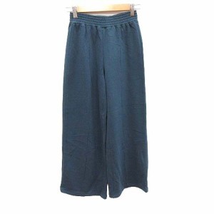 【中古】ザラ ZARA ワイドパンツ スウェット センターライン 11-12 紺 ネイビー /CT キッズ