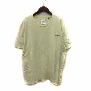 【中古】ジョイントワークス JOINT WORKS Tシャツ カットソー 半袖 L 黄色 イエロー /YI メンズ